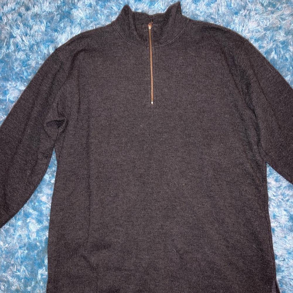 Chaus Sport Dark Grey Quarter Zip